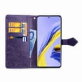 thumbnail image 3 of Dteck Case For Samsung Galaxy A51 5G (6.5 inch), Magnetic Retro Pattern Flower Leather Wallet Case Shockproof Card Holder Kickstand Protective Flip Cover ,Purple, 3 of 5
