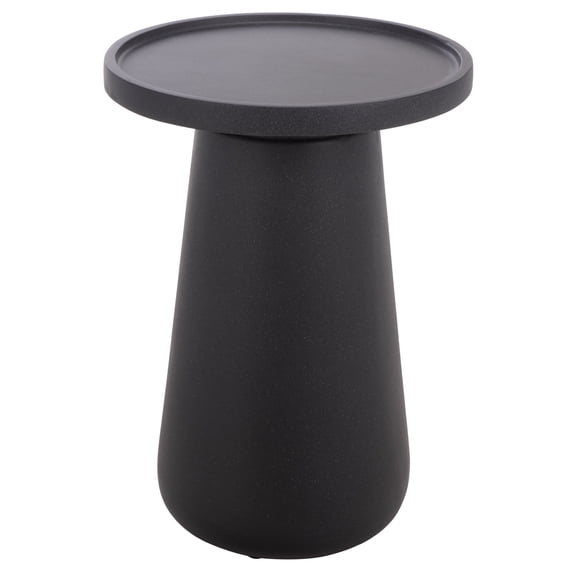 Safavieh Tina Outdoor Polystone End Table, Black