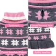 thumbnail image 5 of Vestido suéter de punto con cuello alto para cachorro Gatito cálido para el día de San Valentín (M Gris) brillar Electrónica, 5 of 5