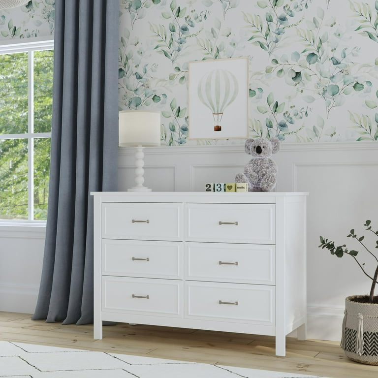 DaVinci Charlie 6-Drawer Doulbe Dresser - Walmart.com