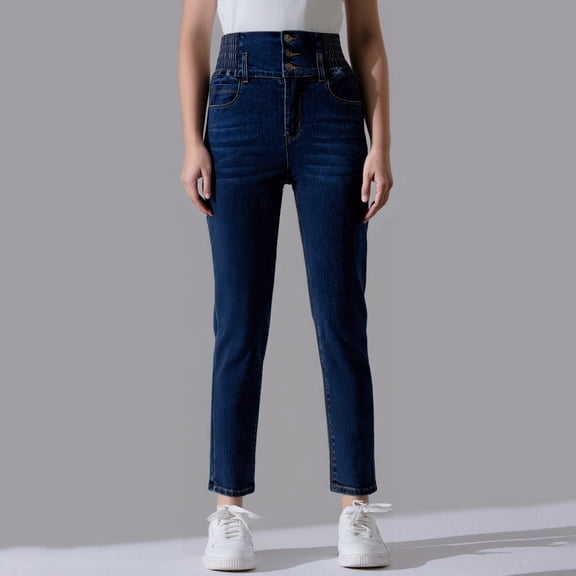 Womens High Waist Stretch Jeans 3 Button Push Up Lifting Skinny Colombian Jeans Jean Pants for Women Womens Jean Dress Pants Women Pants Jag Cords Jean Pants for Women Tall Tall Woman Clothes
