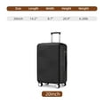 thumbnail image 5 of CQSXDA Expandable Hardside 20 Inch Luggage Suitcase with Spinner Wheels Lightweight Design Travel Essentials, Black, 5 of 5