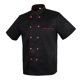 thumbnail image 4 of Mujeres Hombres Chaqueta Hotel Cocina Camarero Ropa de , Negro, L L BLESIY Hombre Chaqueta de chef, 4 of 8
