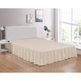 thumbnail image 1 of Legacy Decor Bed Skirt Dust Ruffle 100% Brushed Microfiber with 14” Drop, Twin Size Beige Color, 1 of 1