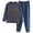 Dark Gray, variant on Paguaki Baby Girl Pajamas 2-Piece Pajamas Sleepwear Pjs Baby Toddler Kids Girl