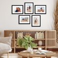 thumbnail image 3 of Marco De Fotos Negro, Muestra Fotos De 8x10" Con Tapete O 11x17" Sin Tapete,Marcos Para El Hogar, Boda, Galer&iacute;a, Paquete De 2,Negro-11x17", 3 of 8