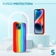 thumbnail image 2 of Funda de Protección para iPhone 14 / 14 Plus / 14 Pro / 14 Pro Max - Sovico - Silicón Arcoíris, 2 of 6