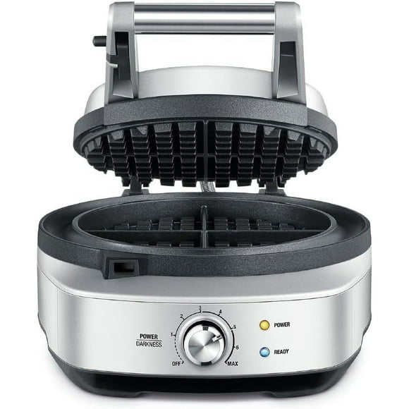 Breville BWM520XL Waffle Iron, 2.3, Silver