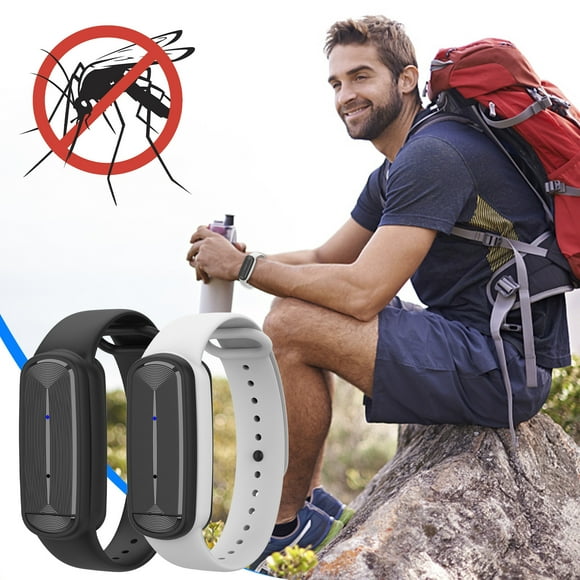 Xihbxyly Reloj Pulsera Repelente de Mosquitos, Citronela Natural, Geranio y Menta, Ajuste Elástico Cómodo, Protección para Exteriores, Uso Seguro para Adultos, Pulsera Antimosquitos