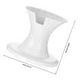 thumbnail image 2 of Speaker Stand Audio Stand Compatible for Homepod Mini Desktop Organization White Abs 1Pack, 2 of 4