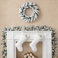 thumbnail image 3 of Christmas Flocked Pines And Holly Decorative Vines, 3 of 5