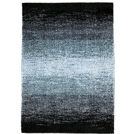 Orian Shimmer Shag Area Rug, Blue