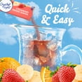 thumbnail image 6 of (12 pack) Crystal Light Strawberry Orange Banana Sugar Free Drink Mix Caffeine Free, 6 ct Pitcher Packets, 6 of 19