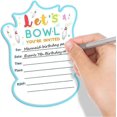 thumbnail image 3 of 30 Bowling Birthday Party Invitations with Envelopes-Double Sided -Shaped Fill-in Invitations, 3 of 5