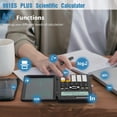 thumbnail image 2 of Calculadora Científica ROATEE Multivista 4 Líneas con Tablet de Escritura LCD Borrable Energía Solar, 2 of 6
