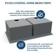 thumbnail image 4 of BeesClover Contemporary Undermount Kitchen Sink, Made from 304 Stainless Steel, 4 of 7