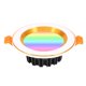 thumbnail image 2 of AC85V-265V 7W RGB+W LED Luz de techo Luz empotrada inteligente Wi-Fi controlada por teléfono inteligente, 2 of 8