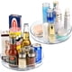 thumbnail image 1 of Organizador de especias giratorio Ghojet Lazy Susan, transparente, de 23 cm, para despensas de cocina y encimeras., 1 of 8