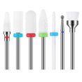 thumbnail image 1 of 7pcs Cramique Forets Ongles Set Professionnel Supprimer Gel Acrylique Cuticule Acrylique Carbure De Diamant Foret Ongles Outils Pour Manucure Pdicur, 1 of 5