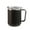 🔥 Black_Base#9241, variant on Stainless Steel Coffee Mug 16oz | Double Layer Insulated | Leakproof Lid & Easy-Grip Handle | Induction Heatable Portable Travel Cup | White, 304 Food Grade | Keeps Drinks Hot or Cold | Camping
