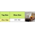 thumbnail image 2 of MZXELPRJD No Show Socks Womens Autumn Winter Warm Thick Socks Solid Color Mid Tube Socks, White Socks Beige, 2 of 3