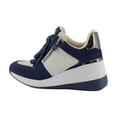 thumbnail image 2 of DKNY Kaden Women's Fashion Sneakers Pebble/Ink Navy Size 5 M, 2 of 8