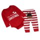 thumbnail image 1 of 2pcs Baby girls and boys Rompers Tops Pantalones Conjuntos de Trajes - rojo, 70 CUTICAT Traje de Navidad infantil, 1 of 8
