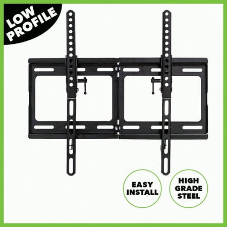- NavePoint Slim Low Profile TV Mount Bracket LED LCD Tilt 20 - 42 Inches Black