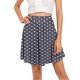 thumbnail image 2 of Minifalda clásica con cintura elástica para mujer: falda elegante y casual de corte A, 95 % poliéster, tallas reales, para todas las estaciones - S-XXL, 2 of 6