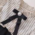 thumbnail image 4 of Mikilon Toddler Girls Long Sleeve Dress Fall Autuman Cotton Casual Floal Jersey Shirt Dresses, 4 of 9
