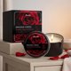 thumbnail image 4 of Vela de masaje Scarlet Rose & Ebony, vela de aromaterapia con aroma a rosas para el hogar, alivio del estrés y ayuda para dormir, vela de aceite nutritivo para masaje corporal, 57 g, 4 of 4