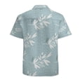 thumbnail image 3 of High Quality Hawaiian Shirts for Men Short Sleeve Aloha Beach Shirt Floral Summer Casual Button Down Shirts Blouses BWS6IQ, 3 of 7