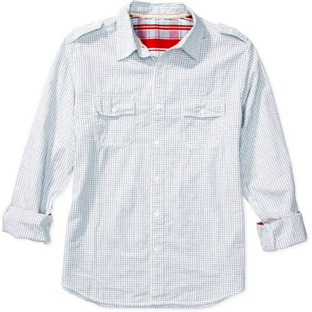 No Boundaries - Men's Long-Sleeve Button-Down Shirt