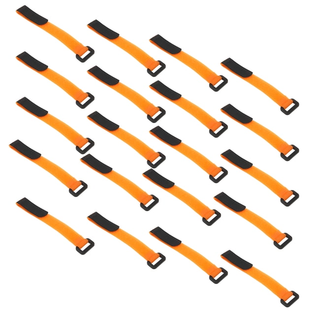 Correas De Organización De Cables, Correa De Amarre Densa Y Alargada Fibra De Nailon Mate Reutilizable Para Bridas Para Cables Para Fotografía Para Artes Y Manualidades Para