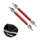 thumbnail image 3 of Un Par De Barras De Labios Delanteras Para Automóviles, Modificación Decorativa, Barra De Labios De Parachoques, Fácil De Instalar, Barra Recortadora De Parachoques De Coche Para Vehículos Y Monstrate VI009306-04, 3 of 6