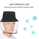 thumbnail image 5 of Cubierta facial Irfora Gotas de parada sombrero desmontable diseño sombrero para el sol cubierta de la cara Protector al aire libre parada Saliva Sunbonnet Irfora Cubierta facial, 5 of 5