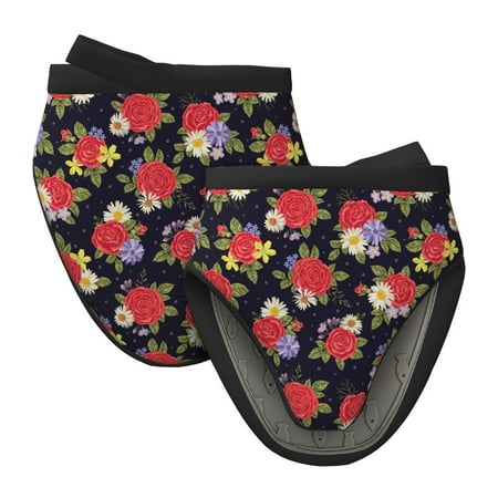

Matuu Red Rose Flower for Non-Slip Mini Oven Soft Silicone Mitt 5.9 x5.9