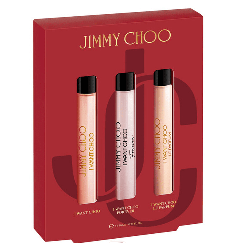 Jimmy Choo Women's Perfume Gift Set, 3 Piece Mini Collection