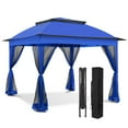 thumbnail image 3 of EAGLE PEAK Gazebo 11 x 11 Straight Leg Pop-Up Canopy(Blue), 3 of 8