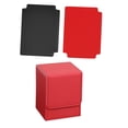 thumbnail image 2 of Estuche para baraja de cartas DYNWAVEMX con fundas Microfibra suave rojo, 2 of 8