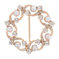 thumbnail image 1 of Miangastore Dress Clips Tie Ring Clip Alloy Circle 1Set For Women Formal Events, 1 of 9