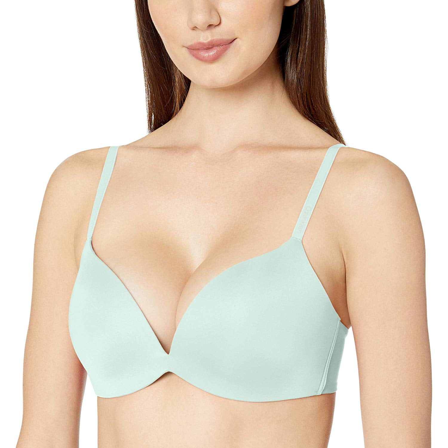 Calvin Klein ELYSIAN GREEN From Wire-Free Push-Up Bra, US 34D, UK