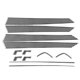 thumbnail image 1 of Carbon Fiber for Accord 10th 2018-2022 Car Door Panel Cover Trim Interior Accessories, 1 of 5
