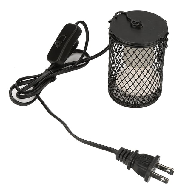 Heat Lampfor Reptile,100W Infrared Ceramic Emitter Heat Lightfor Reptile Heat Lampfor Pet Reptilesuit High-Precision Functionality