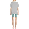 thumbnail image 3 of Paul Frank Women's T-Shirt and Bike Shorts, 2-Piece Sleep Set, 3 of 5