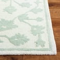 thumbnail image 3 of SAFAVIEH Metro Nicola Leaves Runner Rug, Ivory/Light Green, 2'3" x 9', 3 of 11