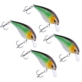 thumbnail image 3 of 4Pcs Artificial Simulation Plastic Minnow Crank Rock Lure Bait Fishing Accessory6#, 3 of 14