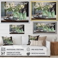 thumbnail image 4 of Designart "Wisdom of Sage Herbs V" Extra Large Floral Wall Art - Traditional Green Herbs Entryway Wall Art Print, 4 of 4