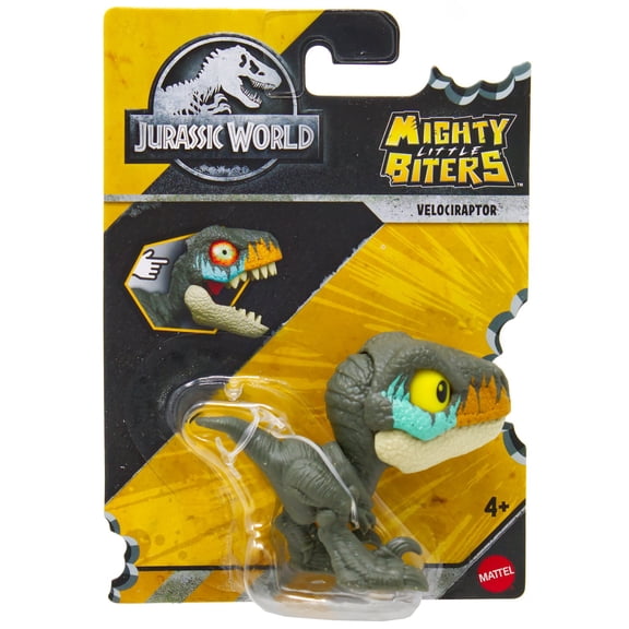 Jurassic World Mighty Little Biters Velociraptor Mini Figure