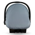thumbnail image 3 of Cozy Baby Combo with a Sun and Bug Cover and a Lightweight Summer Cozy Cover, Glacier Gray, 3 of 7